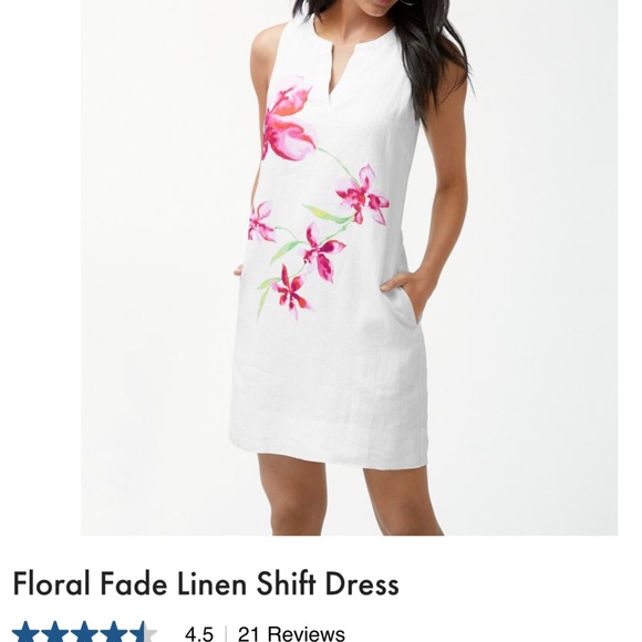 Tommy Bahama Pink and White Dress - Picture 3 of 12